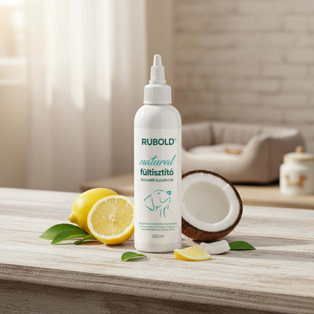 Natural kutya fülcsepp és fültisztító folyadék
